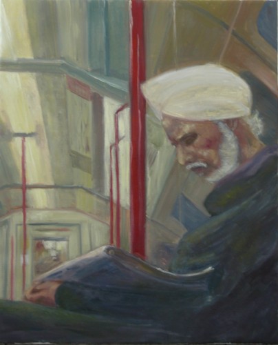 Reading on the London Underground - Eric Soll