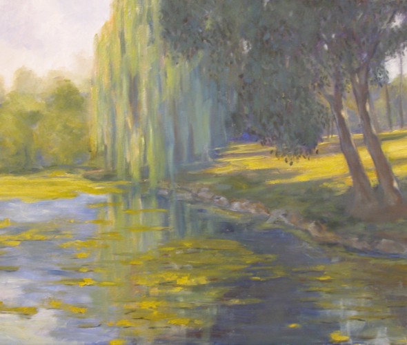Pond at Central Park - Eric Soll