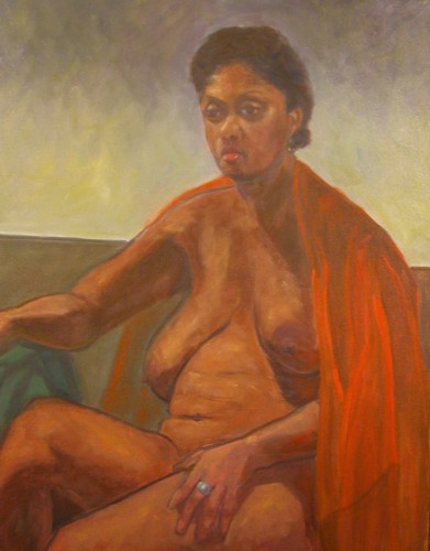 Woman with Shawl - Eric Soll