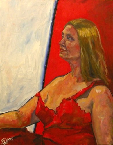 Model in Red - Eric Soll